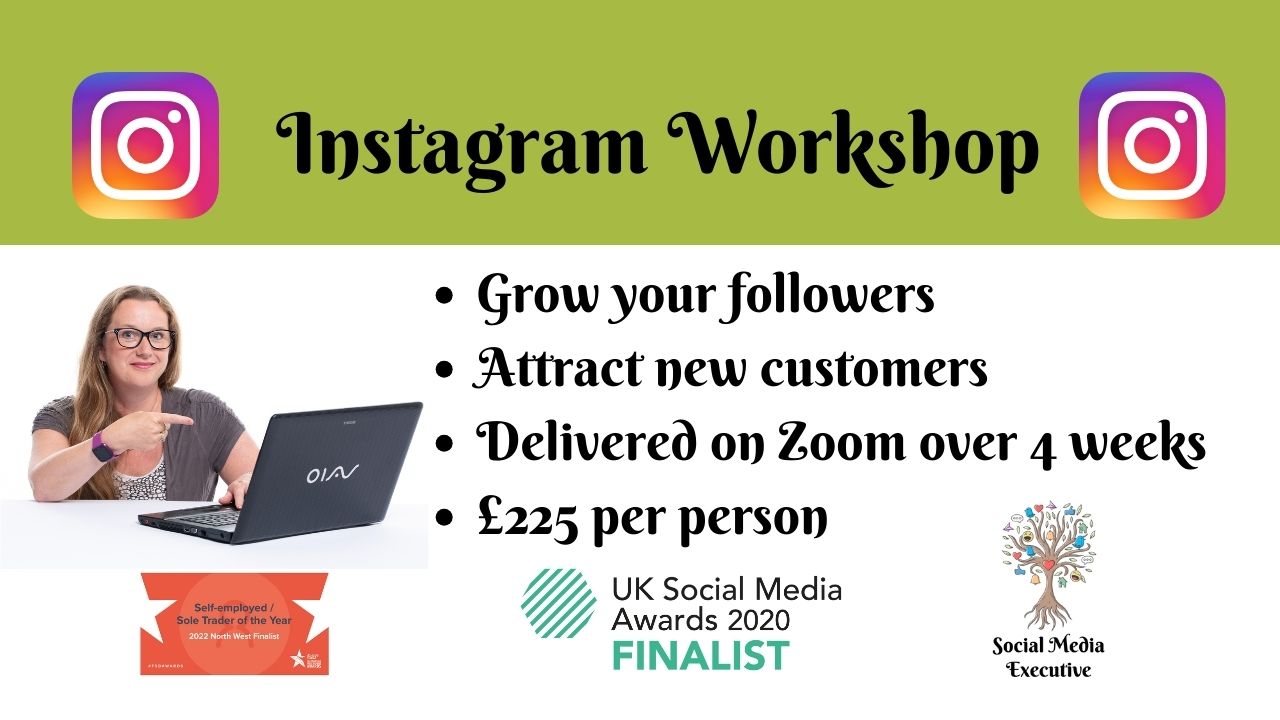 Read more about the article Instagram Workshop Starts 19 March 2024
